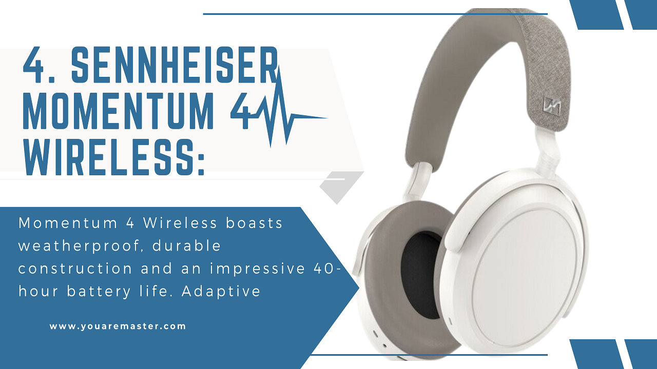 4. Sennheiser Momentum 4 Wireless: