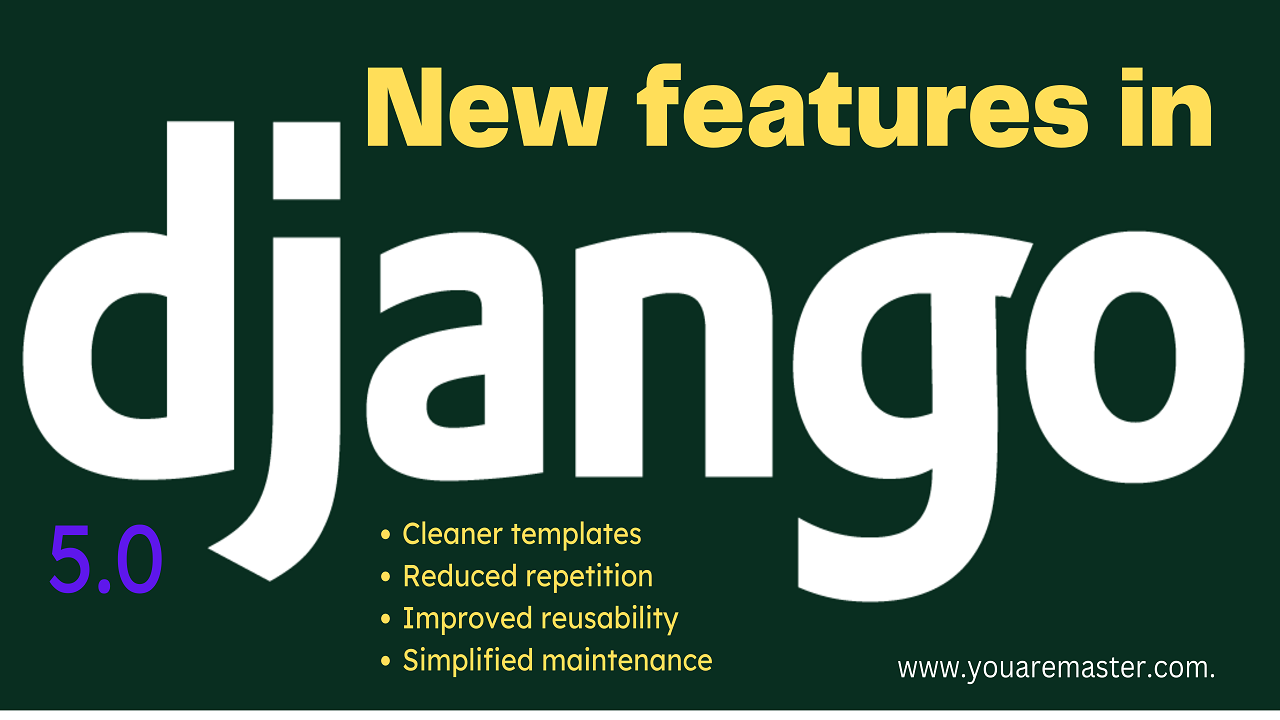 New features in django 5.0