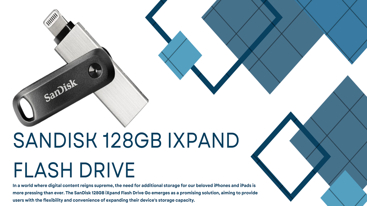 SanDisk 128GB iXpand Flash Drive - YRM