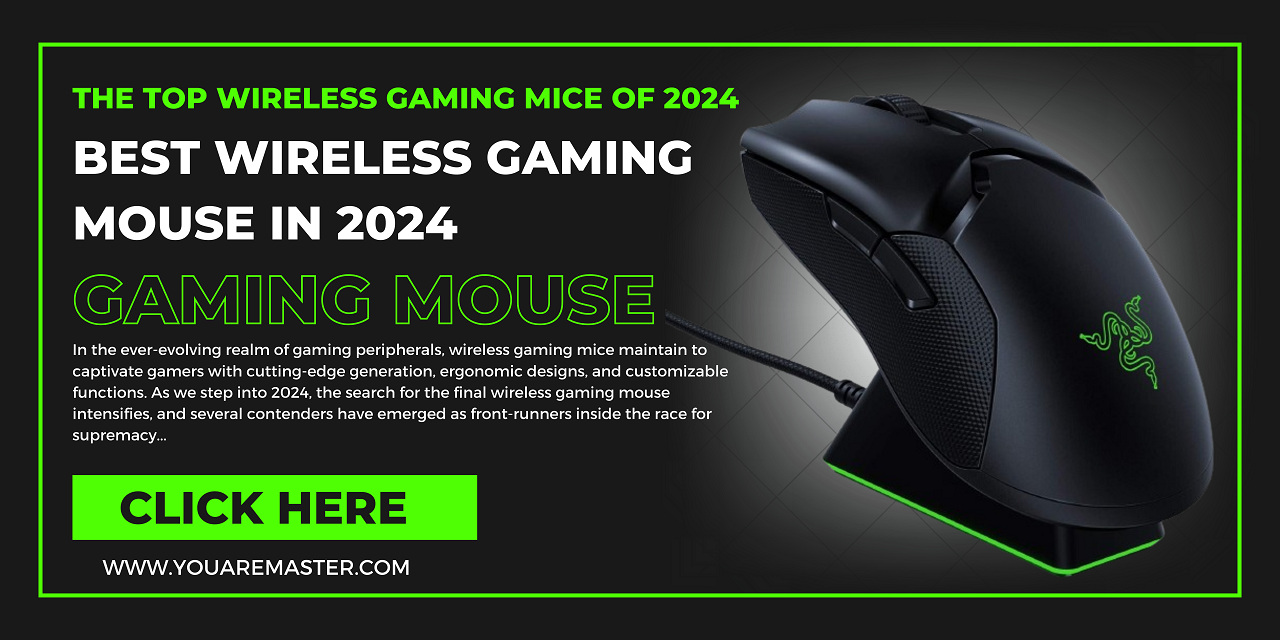 Best wireless gaming mouse in 2024