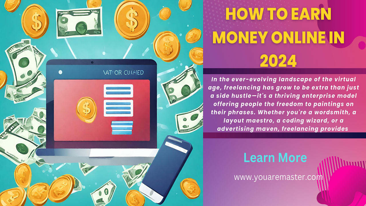 how to earn money online in 2024