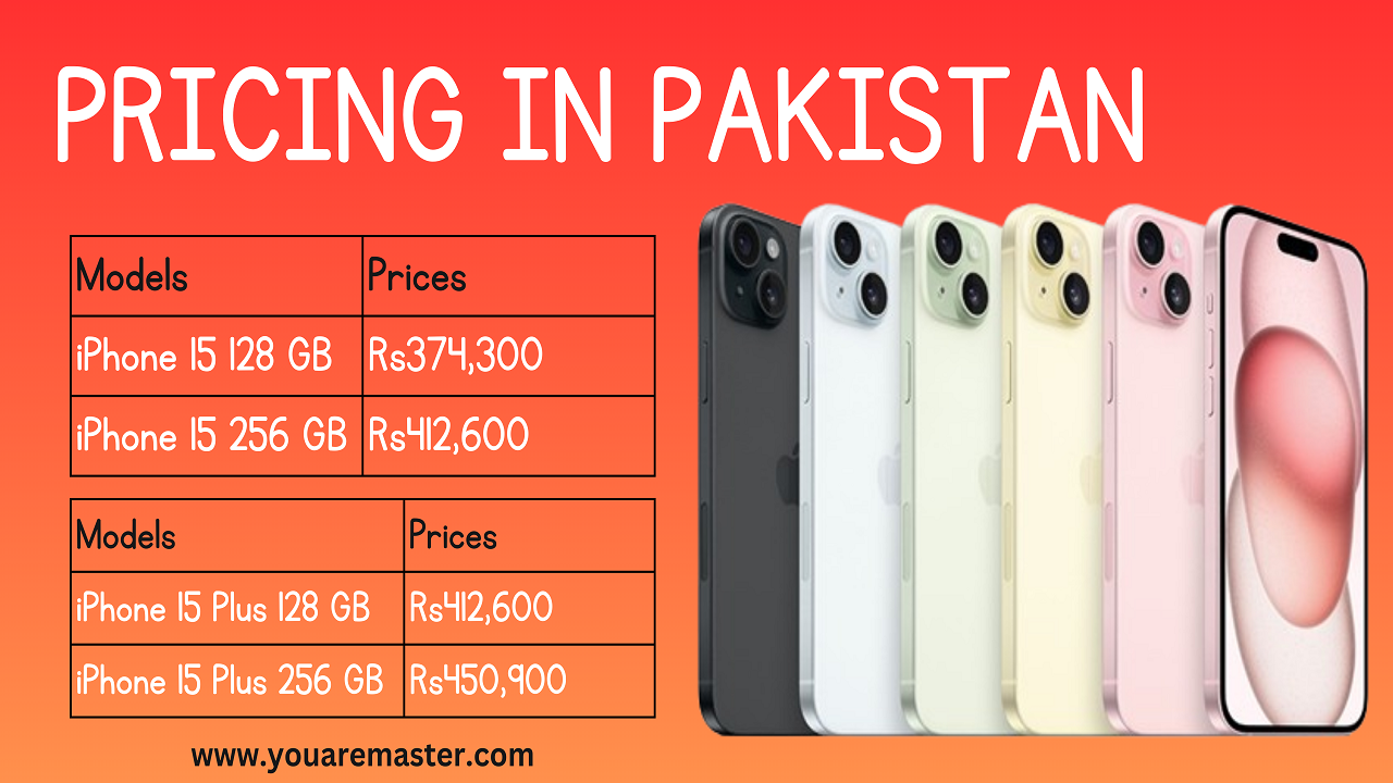 iPhone 15 PTA approved price in pakistan