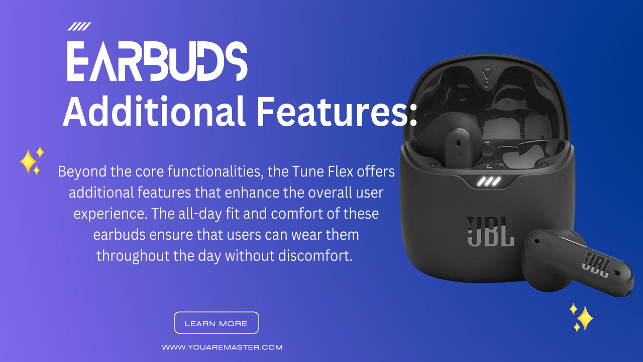 best earbuds in 2024 JBL Tune Flex Earbud