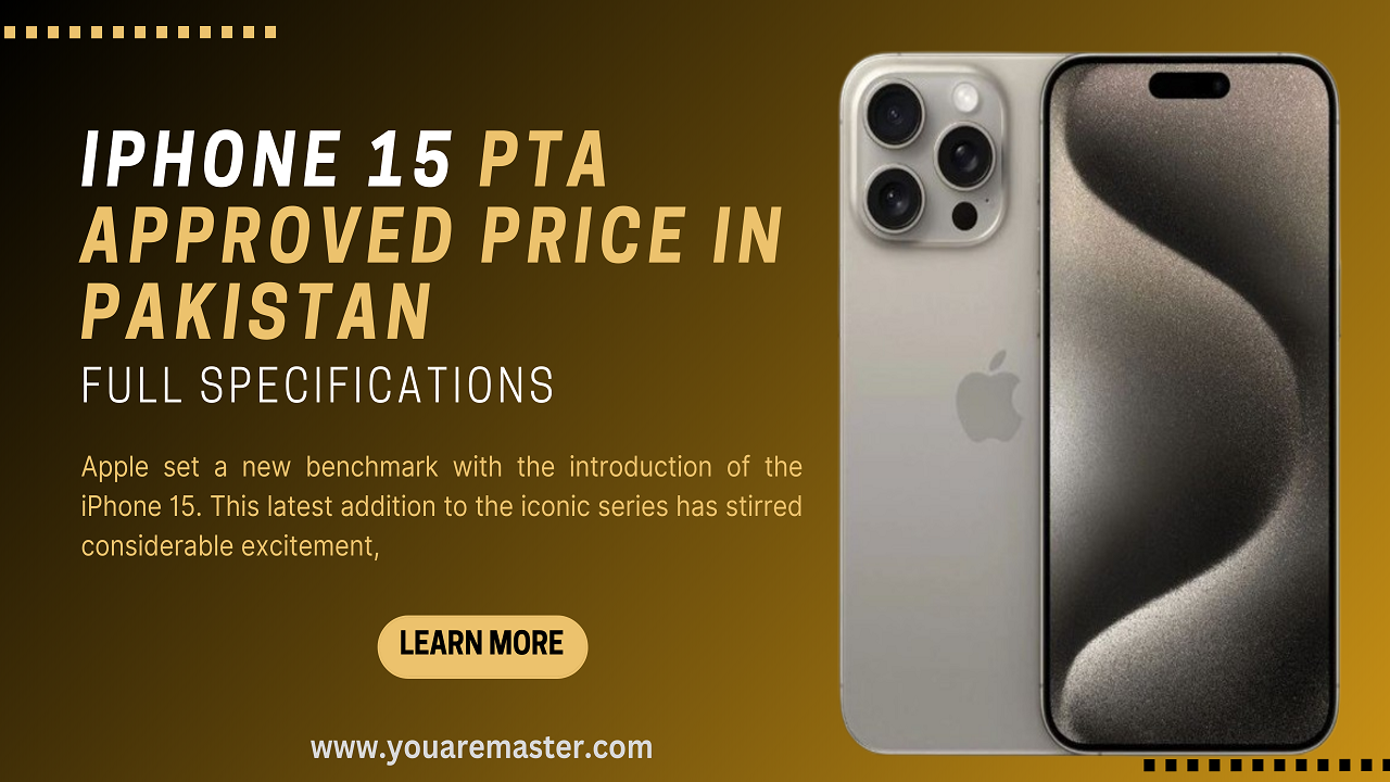 iPhone 15 PTA approved price in pakistan