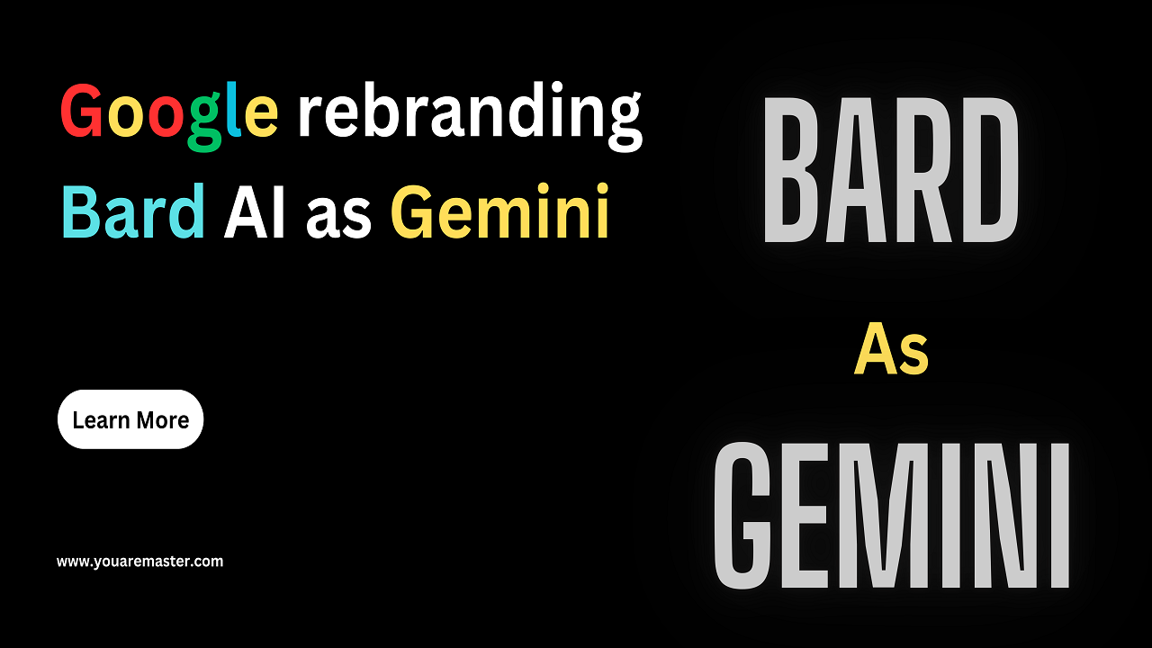 Google rebranding Bard AI as Gemini