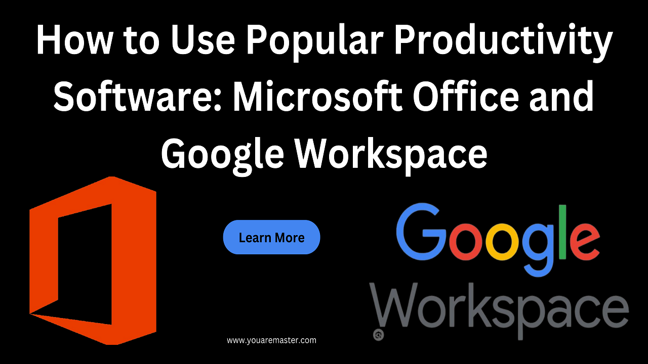 How to Use Popular Productivity Software