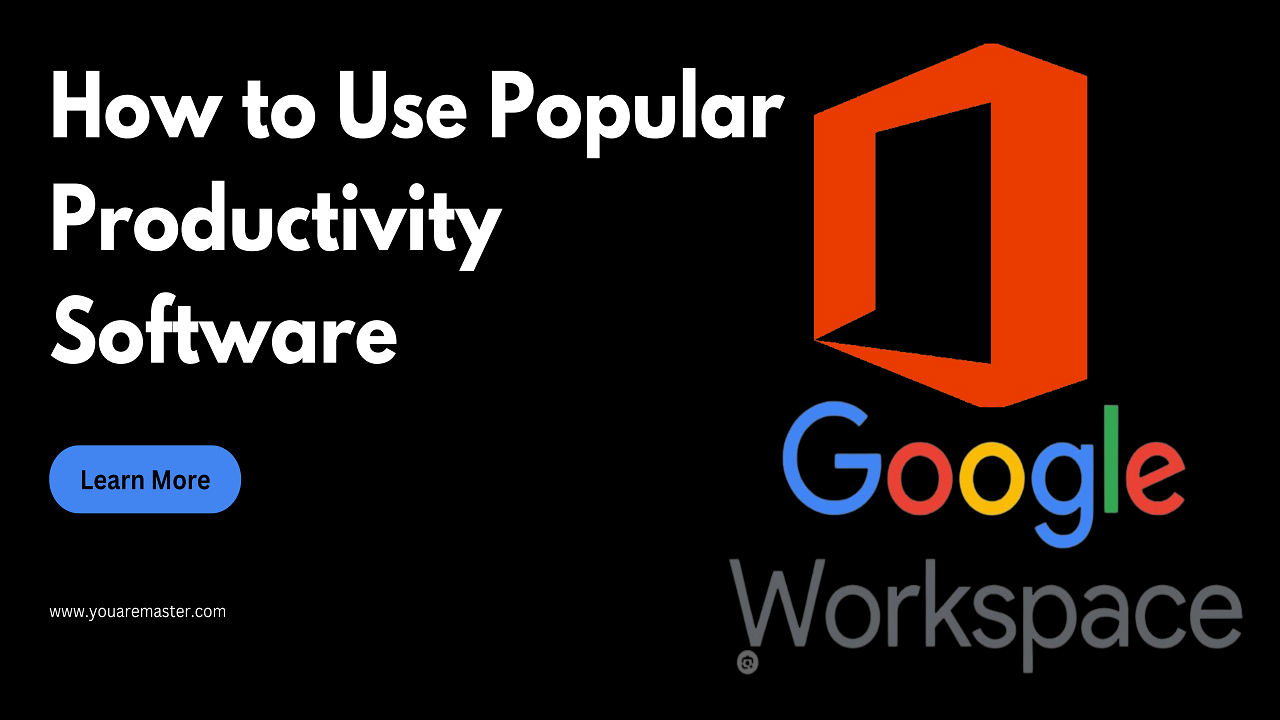 How to Use Popular Productivity Software