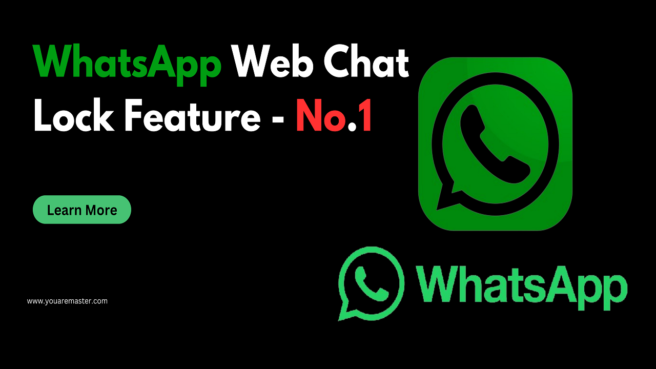 WhatsApp Web Chat Lock Feature - No.1