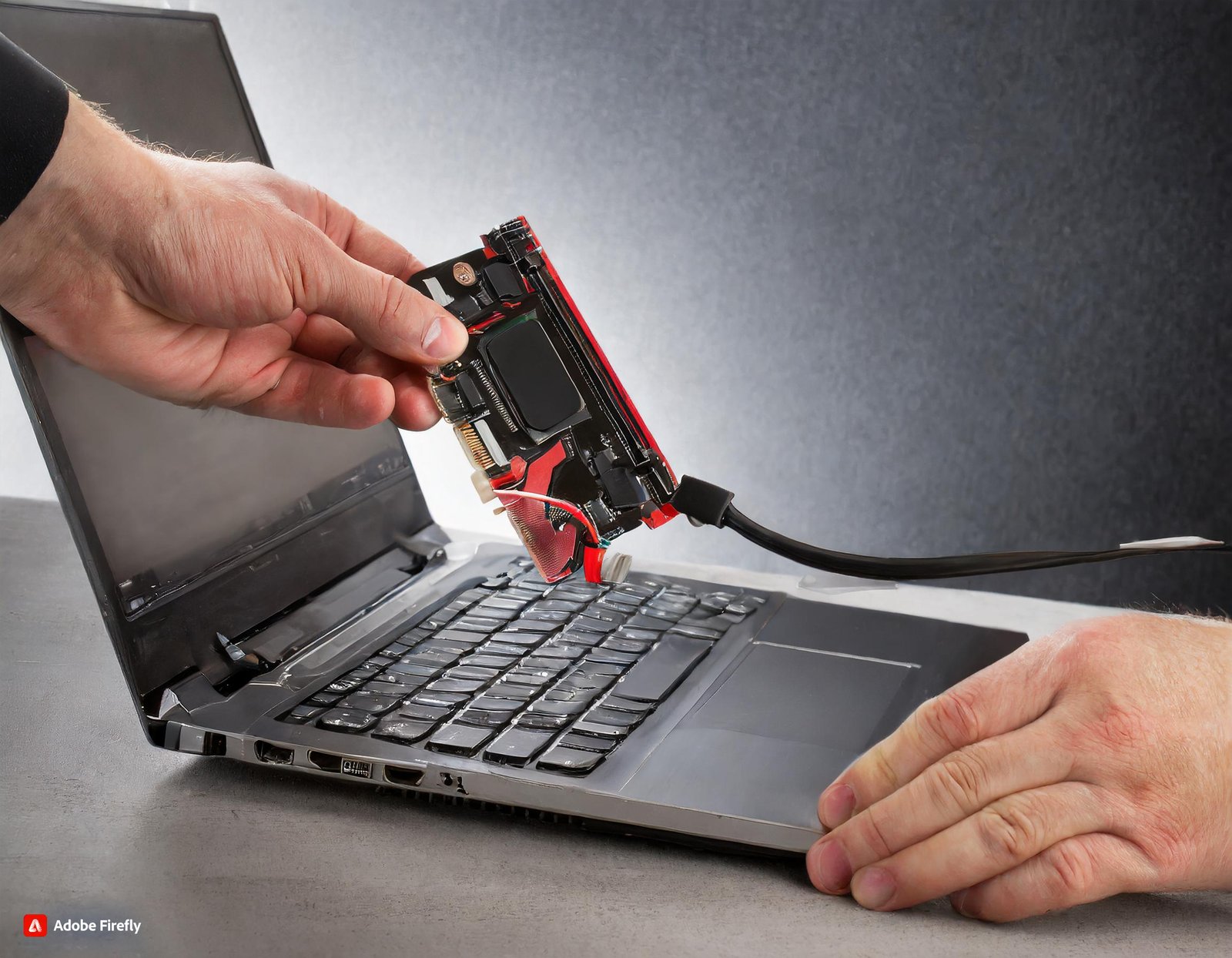 how to install graphic card in laptop