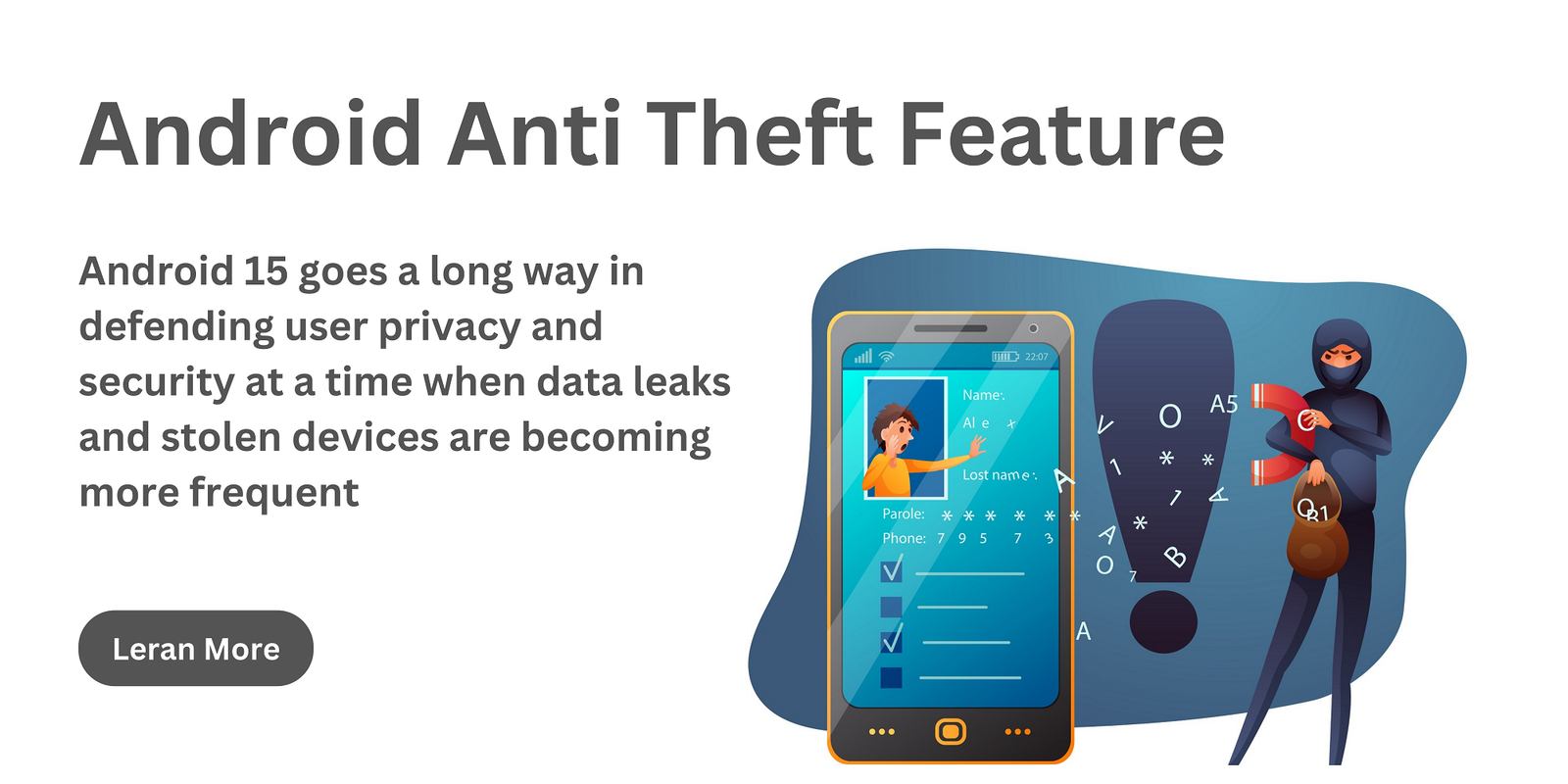 android anti theft feature