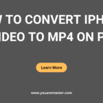 how to convert iphone video to mp4 on pc