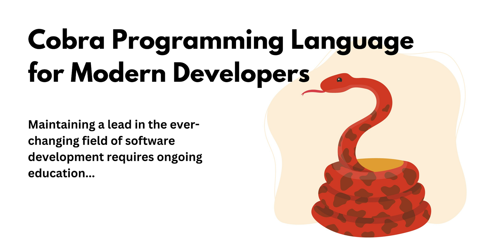 Cobra Programming Language for Modern Developers