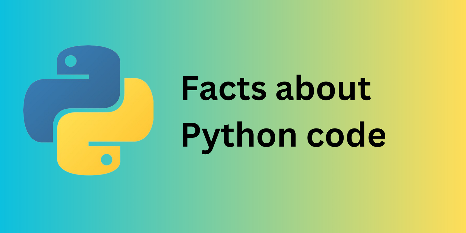 Facts about python code